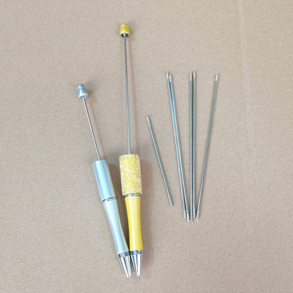 DIY beading pen special extension stainless steel replacement wire for Plastic Ballpoint Pen Bead Beaded Ballpoint Pen DIY Gift