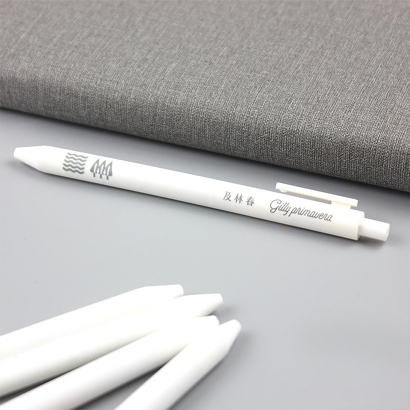 BSBH Wholesale Plastic 0.5mm Neutral Pen Ballpoint Pen With Logo Color Advertising Gift Ballpoint Pen