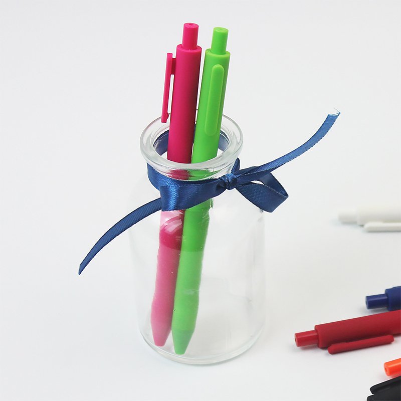BSBH Wholesale Plastic 0.5mm Neutral Pen Ballpoint Pen With Logo Color Advertising Gift Ballpoint Pen