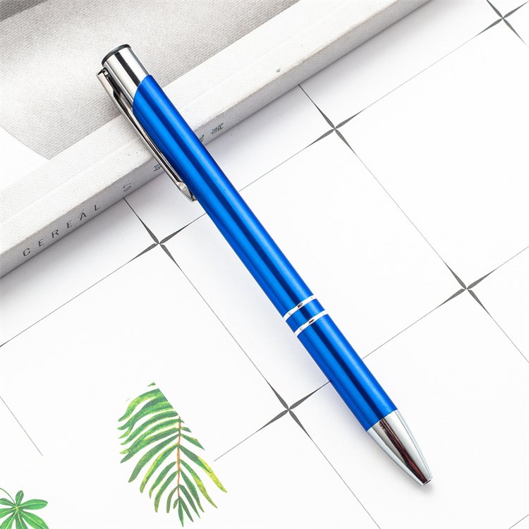 New Promotion Cheap Ball Point Metal Pens With Personalized Custom Laser Engraved Print Branded Logo Manufacturer Ballpoint Gift