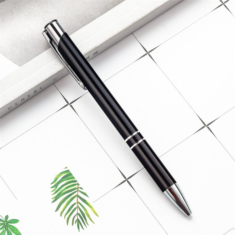 New Promotion Cheap Ball Point Metal Pens With Personalized Custom Laser Engraved Print Branded Logo Manufacturer Ballpoint Gift