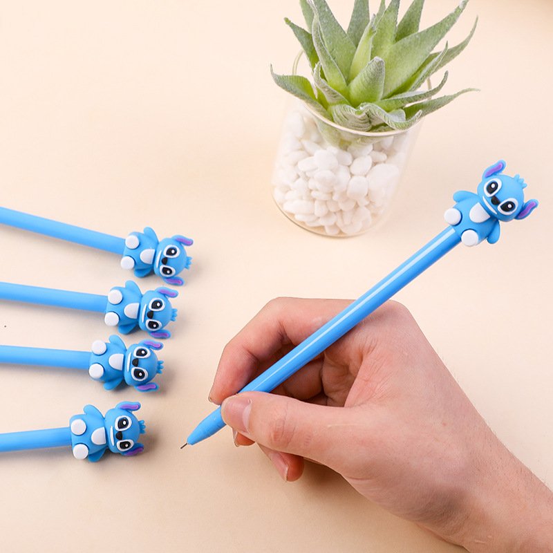 School Stationery 0.5mm pen, Cute stitch ballpoint pen, Anime 0.5mm ballpoint pen