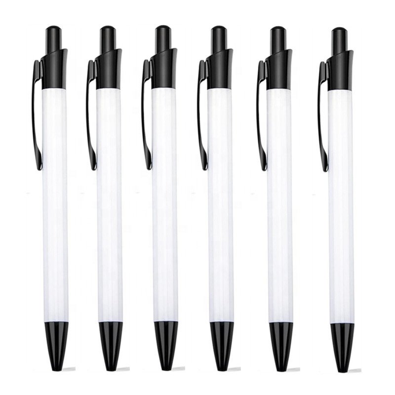 Sublimation Custom Gel Pens Black Ink 0.5mm Fine Point for Office School Home Supplies Blue Black
