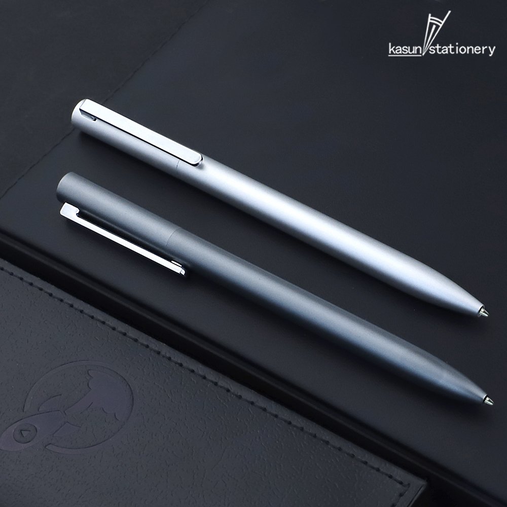 Simple Design Pen Luxury Silver Metal Pen For Business Meeting