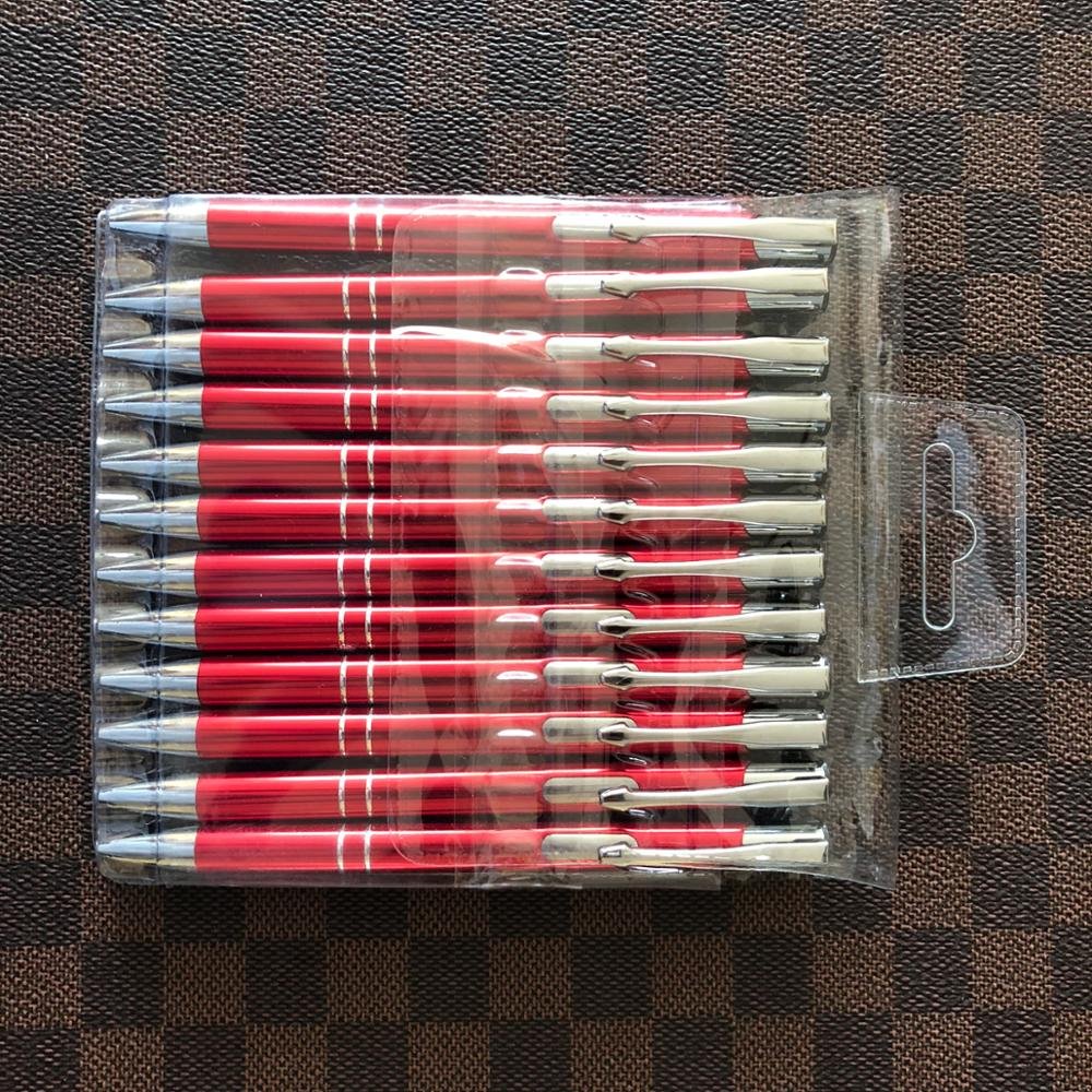 Laser engrave your logo M-001 Popular Promotional Aluminum Metal Ballpoint Pen for Business Office School