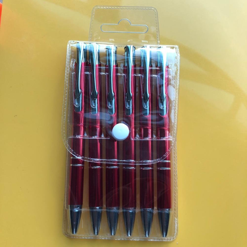 Laser engrave your logo M-001 Popular Promotional Aluminum Metal Ballpoint Pen for Business Office School