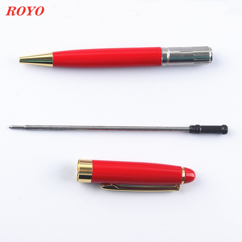 High Quality Customizable Logo Sports Metal Ballpoint Pen 1.0mm Writing Width Factory Wholesale for Advertising Promotions