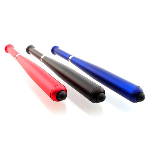 Funny promotional Gift Stylus Baseball Bat Ball Pen- ballpoint pen with custom Logo for kids