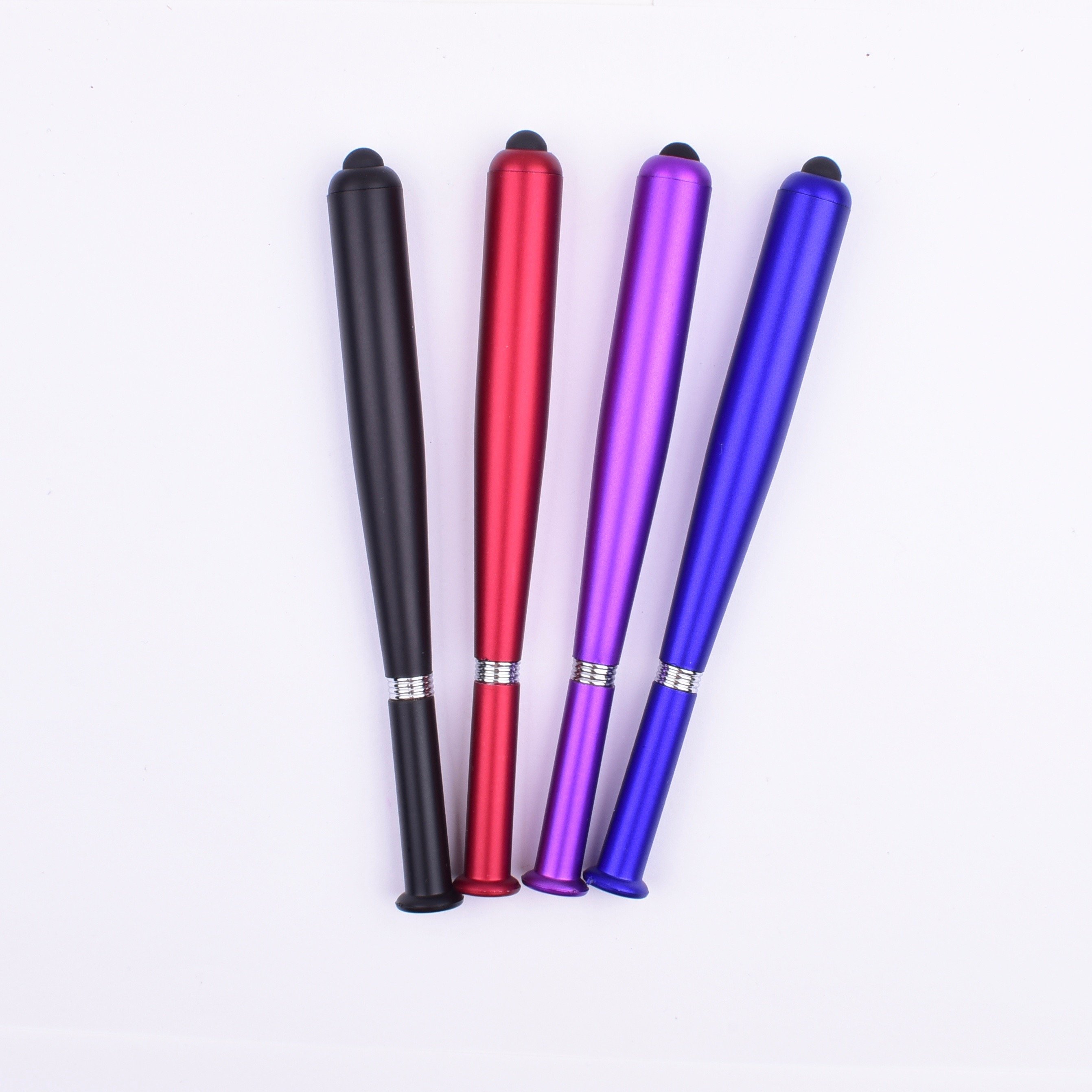 Funny promotional Gift Stylus Baseball Bat Ball Pen- ballpoint pen with custom Logo for kids