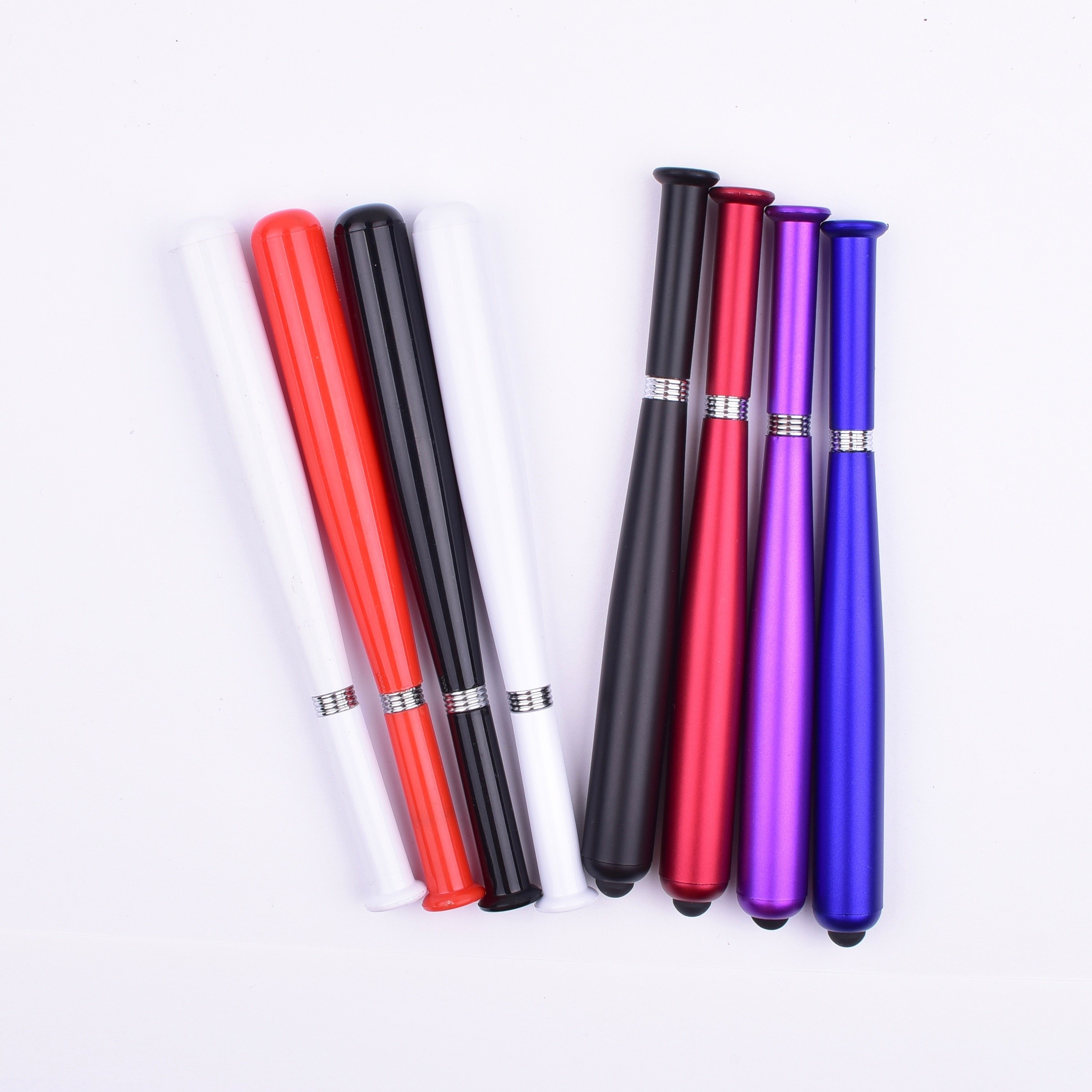 Funny promotional Gift Stylus Baseball Bat Ball Pen- ballpoint pen with custom Logo for kids