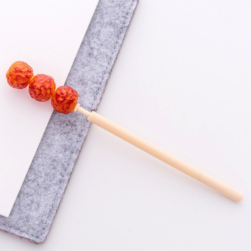 Korean creative ballpoint simulation skewers mutton skewers modeling craft pen funny personality student stationery wholesale