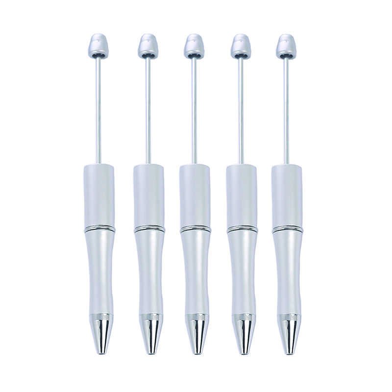 Wholesale 5pcs Diy Pen 2024 Novelty Decorative With Jewelry Bead Pen Add A Top Bead Creative DIY bead pens