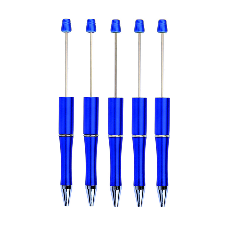 Wholesale 5pcs Diy Pen 2024 Novelty Decorative With Jewelry Bead Pen Add A Top Bead Creative DIY bead pens