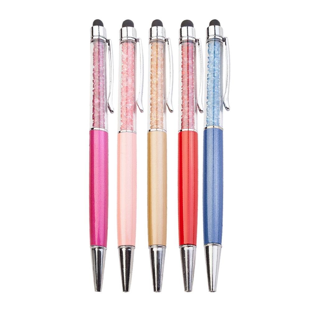 JH Cheap Metal Stylus Ballpoint Pen Promotional Crystal Pen
