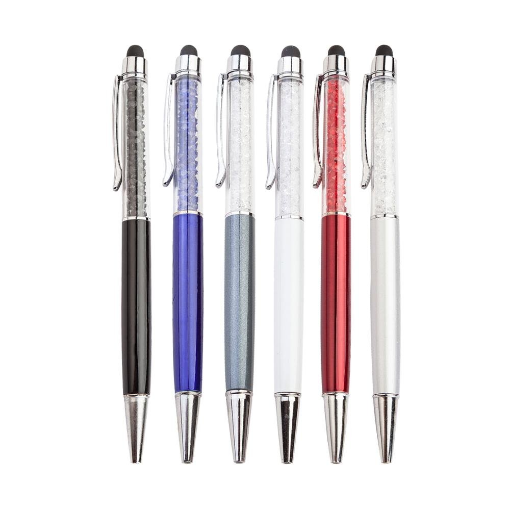 JH Cheap Metal Stylus Ballpoint Pen Promotional Crystal Pen