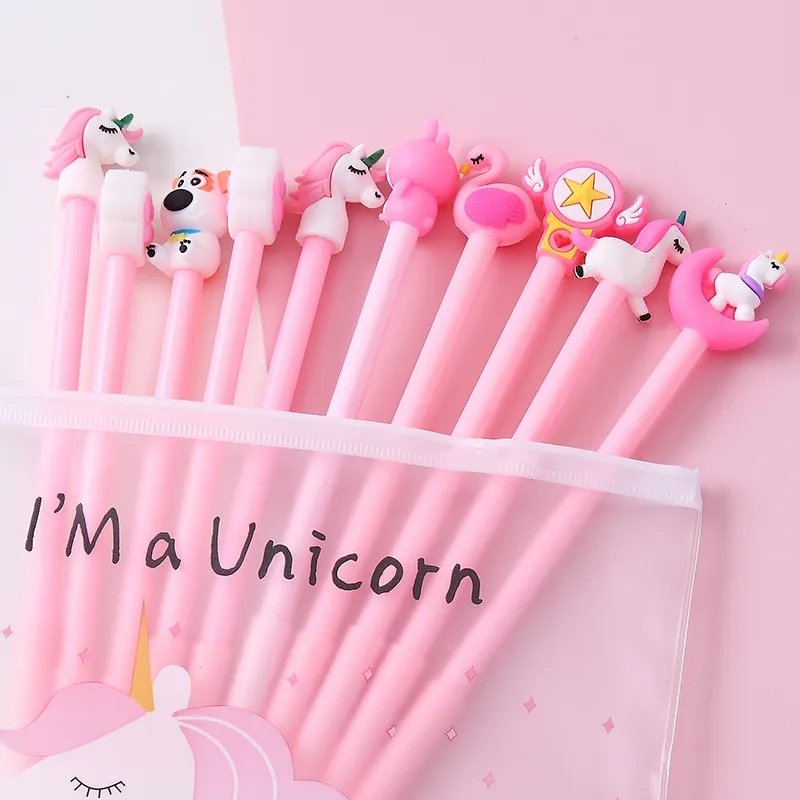 2023 girly kawaii ballpoint pen set for Ins Korean Japanese School Stationery Supply