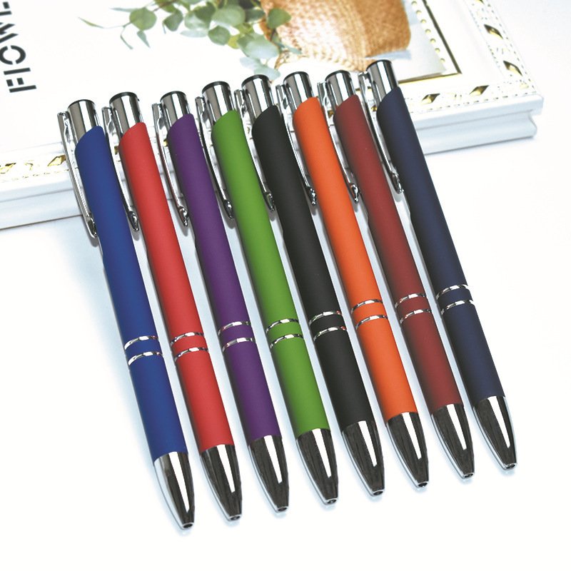 XP-Promos High quality luxury metal pens business promotional custom logo ballpoint metal pen