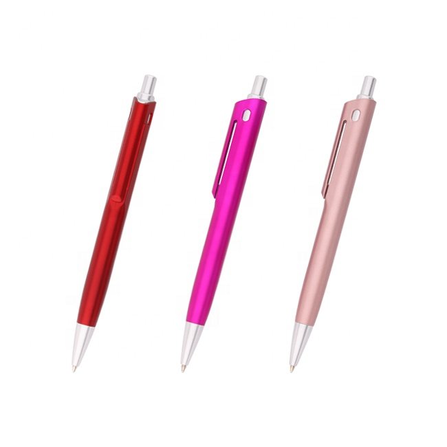 Plunger Action Innovative Product Ideas Gift Pens BallPoint Pen with Custom logo