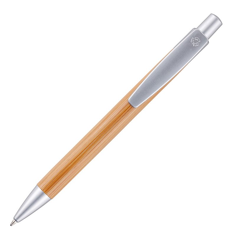 Natural bamboo Promotional Customized ballpoint Pen Engraved Eco Friendly Wood Gel BallPen With custom Logo