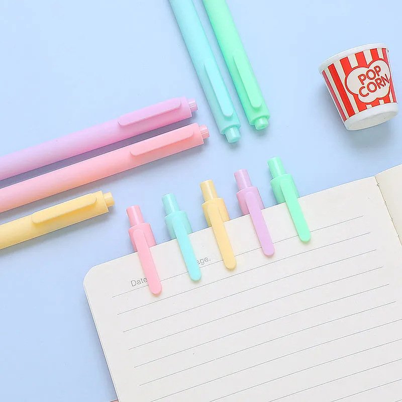 Cute Color Pen Promotional Pure Gel Pen with Custom Logo
