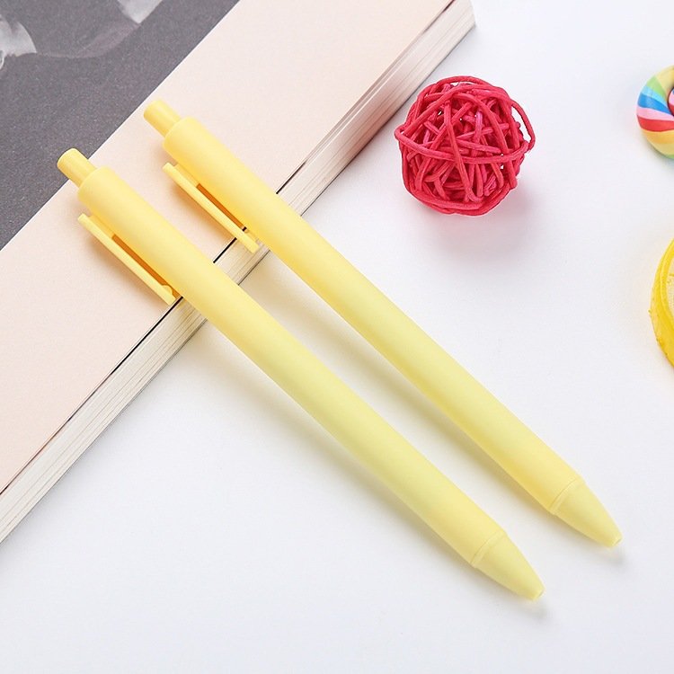 Cute Color Pen Promotional Pure Gel Pen with Custom Logo