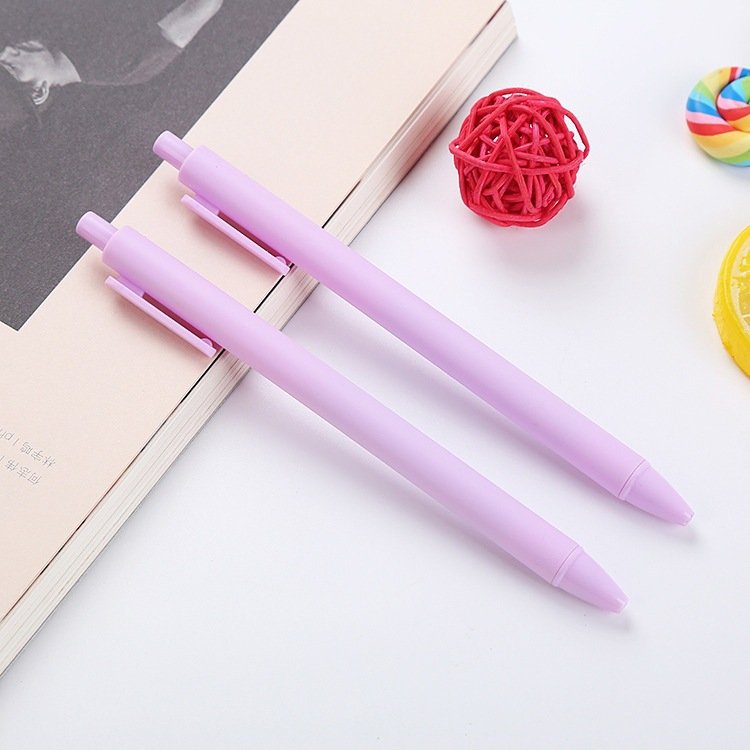 Cute Color Pen Promotional Pure Gel Pen with Custom Logo