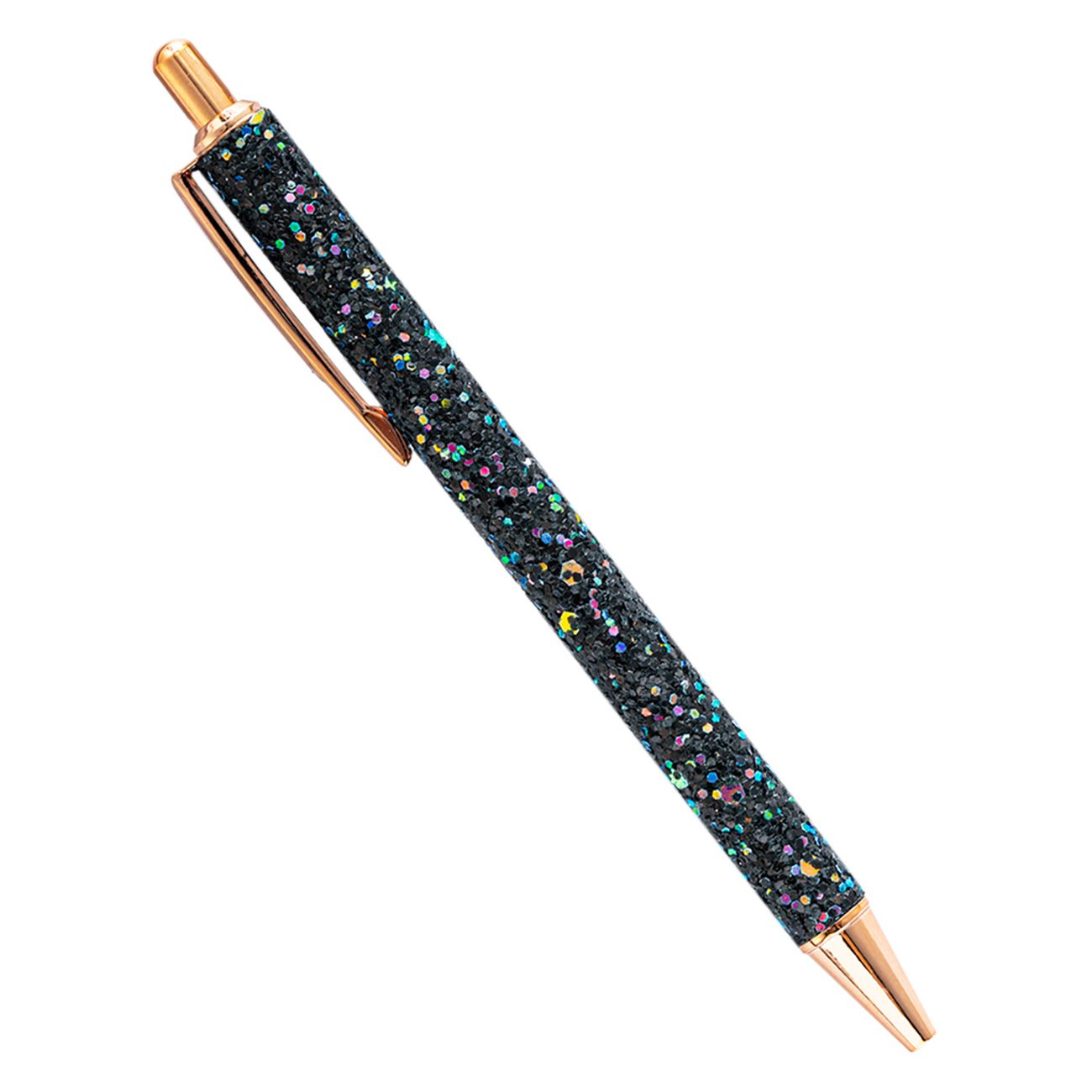 Luxury Elegant Crystal Ballpoint Pen Sequin Design Novel Business Metal Promotional Gift Pen School Office Use