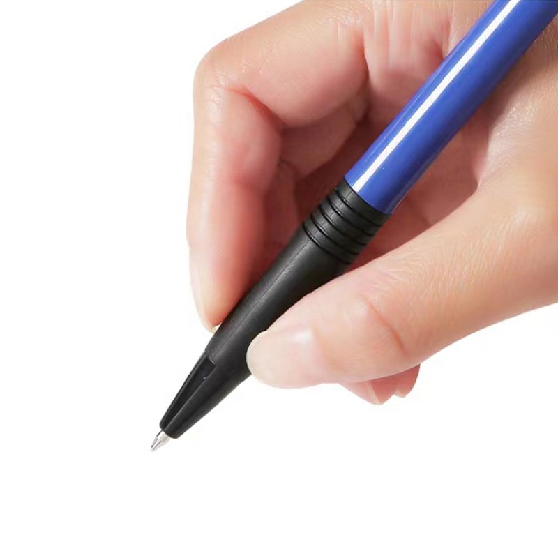 M&G High Quality 0.7mm Plastic Press Ballpoint Pen Business Pen with Black Red Blue ink Colors
