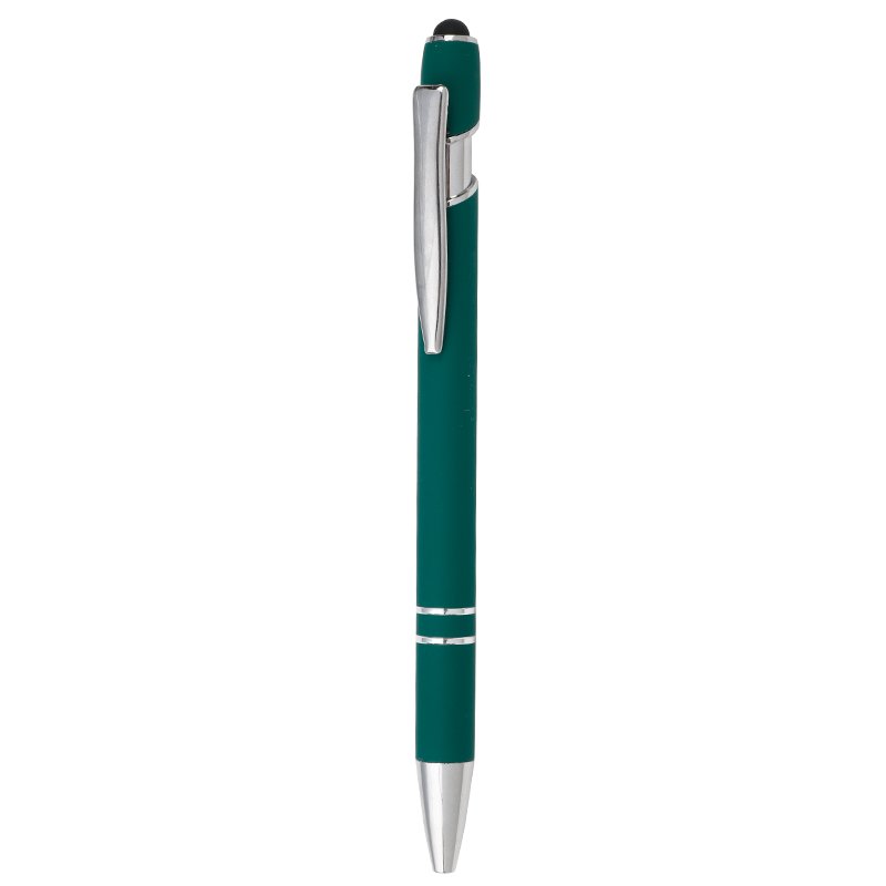 Hot Selling Promotional New Multifunction Ball Stylus Soft Touch Screen Pen 2 In 1 With Custom Logo Metal Ballpoint Pens