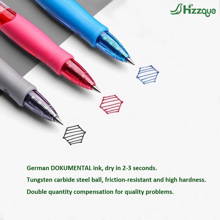 Custom Logo Multicolor Retractable Gel ink Pen Low Price Office And School Use Click Plastic Gel pen