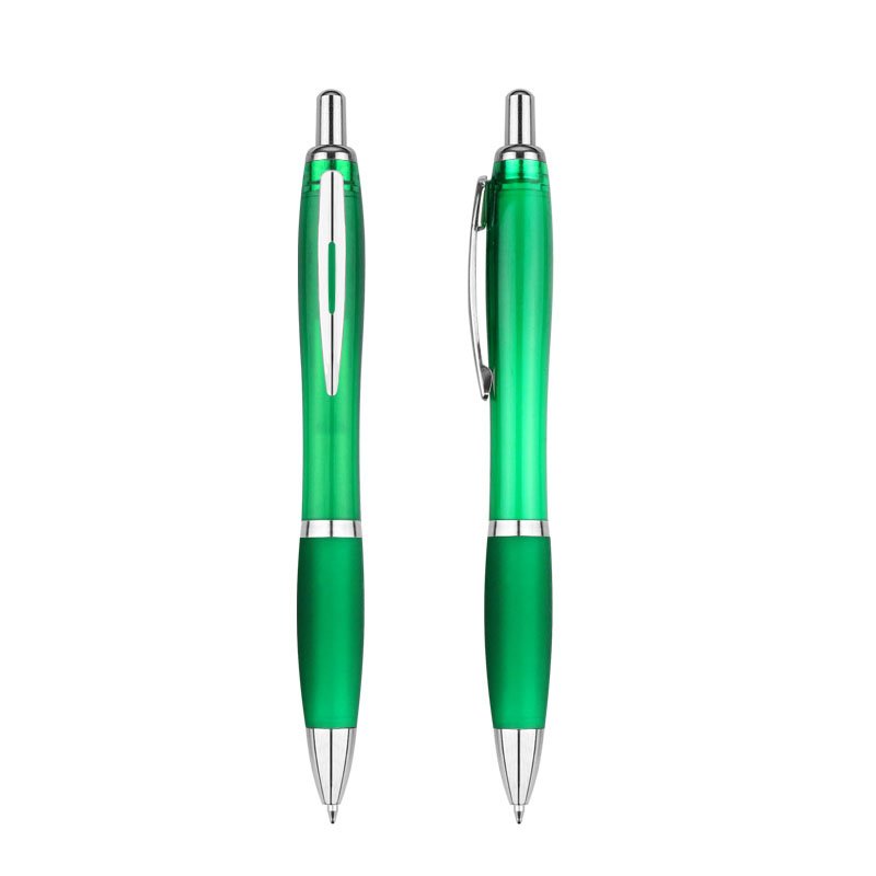 Colorful Custom Plastic Ball Pen Plastic Ball Point Pen Custom With Logo Promotion