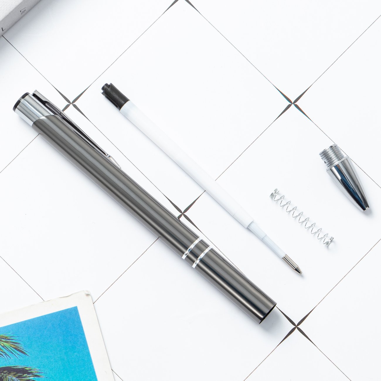 Hot Selling Promotional Metal Ball Pen With Logo Customized Ballpoint Pen with logo Engraving Personalized Gift Metal Ball Pen