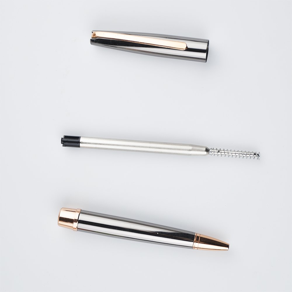GemFully commercial office supplies Twist Ballpoint Pens business writing gift metal gold pen with logo