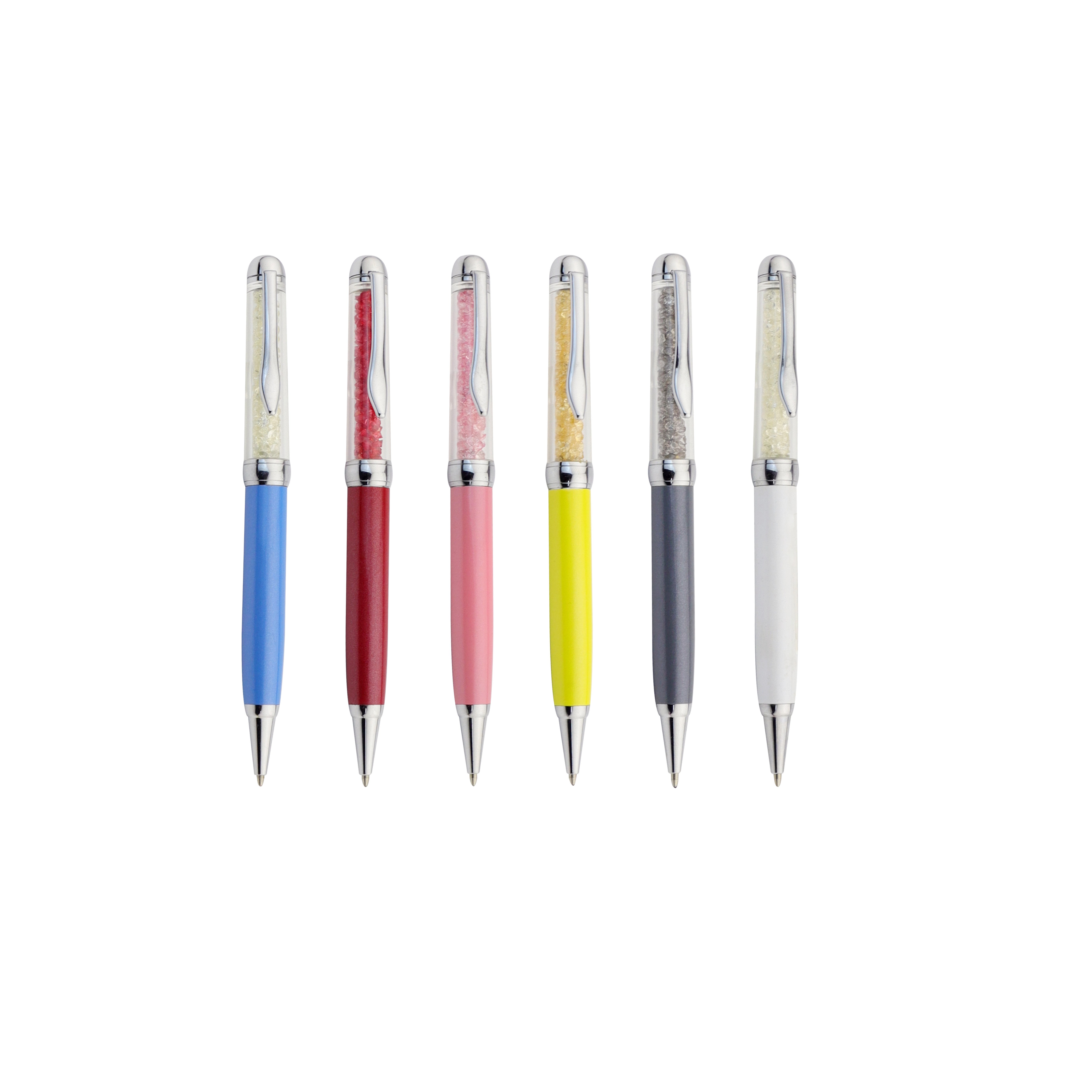 High Quality Promotional Ball Pen Metal Luxury Gift Customization Logo Printing Crystal Ballpoint Pen