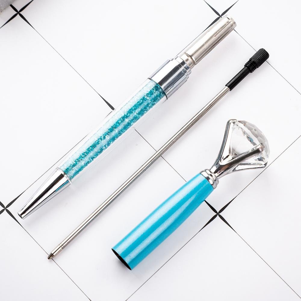 Custom Logo Gift Pen High Quality Metal Glitter Elk Float Ballpoint 1.0mm Writing Width for Promotions