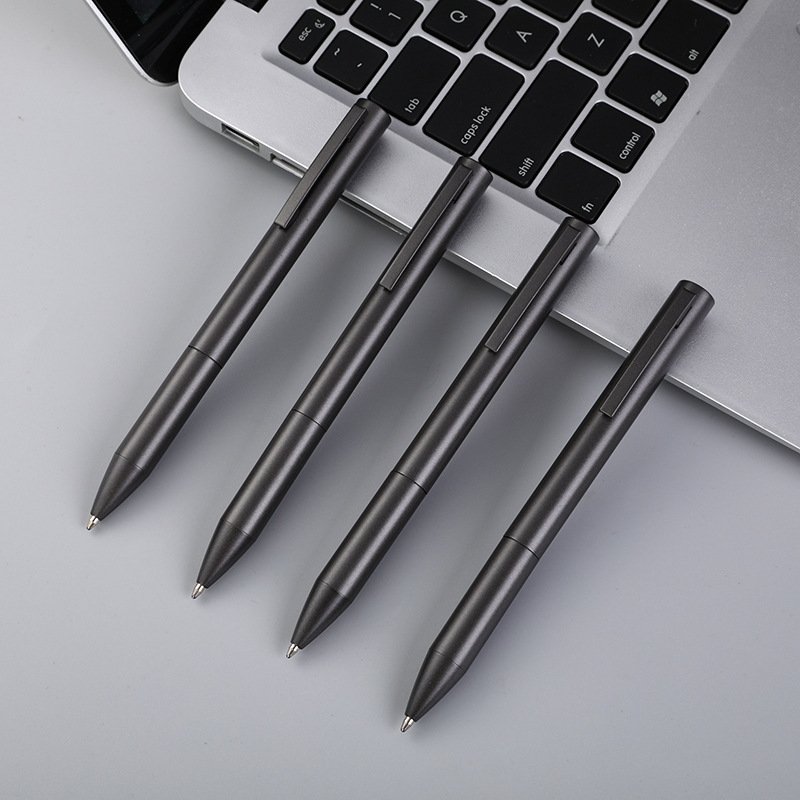 hot sale Promotional Classic Matte Black metal ballpoint pen Metal Pen metal ball pen with custom logo for business use