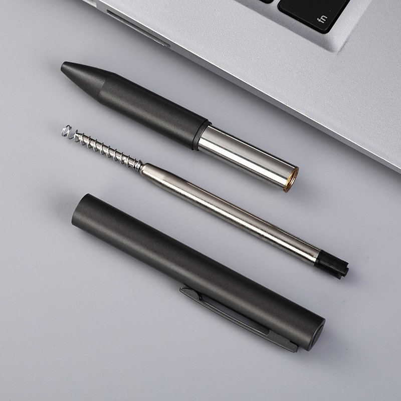 hot sale Promotional Classic Matte Black metal ballpoint pen Metal Pen metal ball pen with custom logo for business use