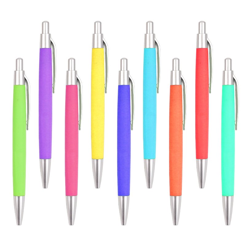 Advertising Wholesale Retractable Metal Pens Custom Luxury Ballpoint Pen Plastic for Promotional Gifts