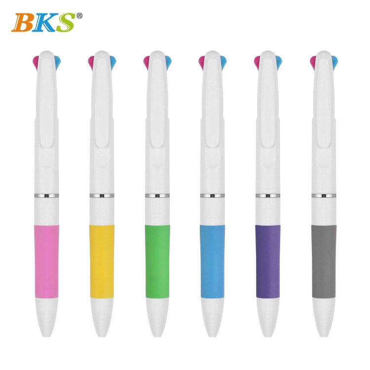 Direct Supplier's Uptodate 3-Color Multifunction Gel Pen Ballpoint Set Smooth Promotional Stationery Items for School Use