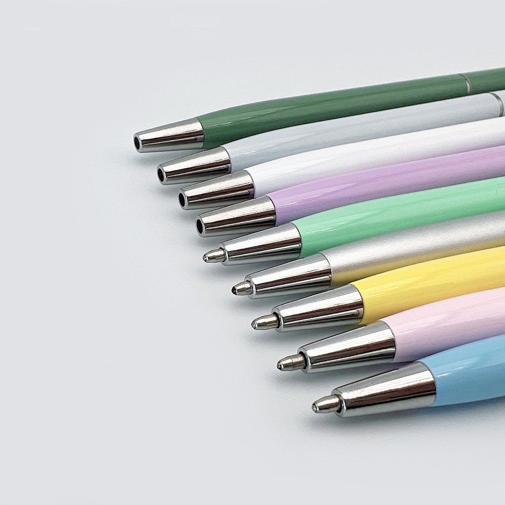 2023 New Hot Sale Business Metal Pen Slim Quality Gifts Office Advertising Ballpoint Pen Logo