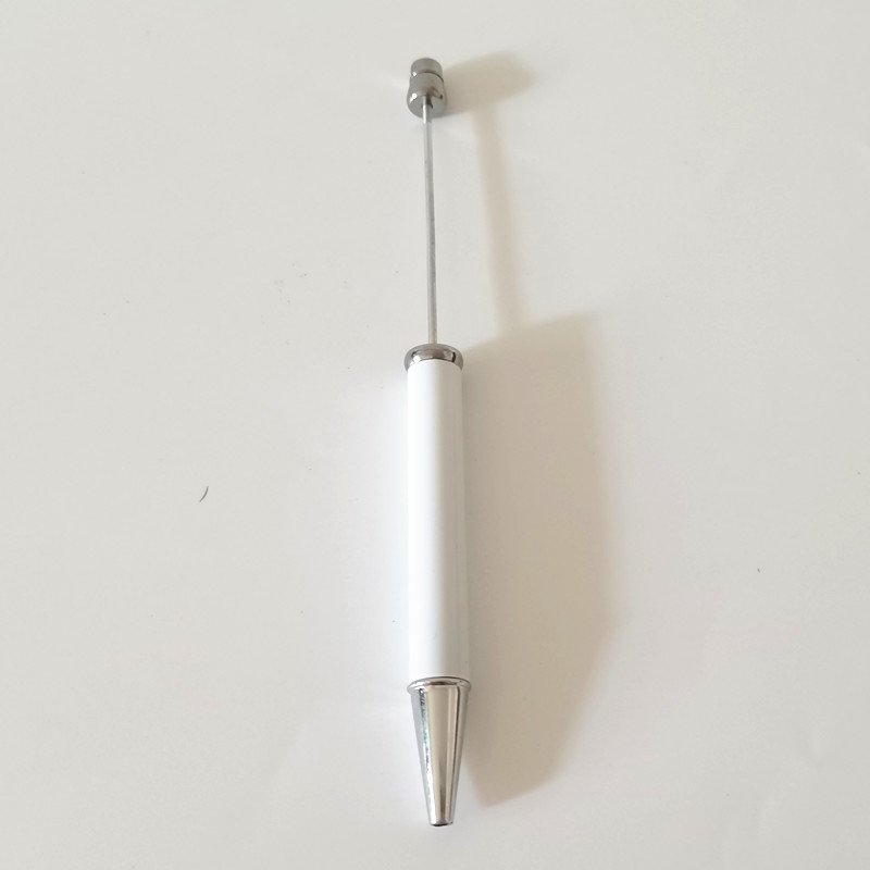 Uvdtf Sticker uv dtf transfer stickers Wholesale DIY beads school office writing pens plastic ballpoint pen custom beaded pens