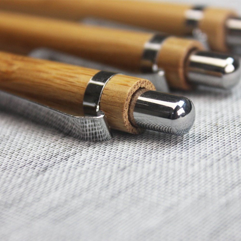 Wholesale Bamboo Wood Pen Stylus With Logo Personalized Bamboo Ballpoint Pen For Promotion