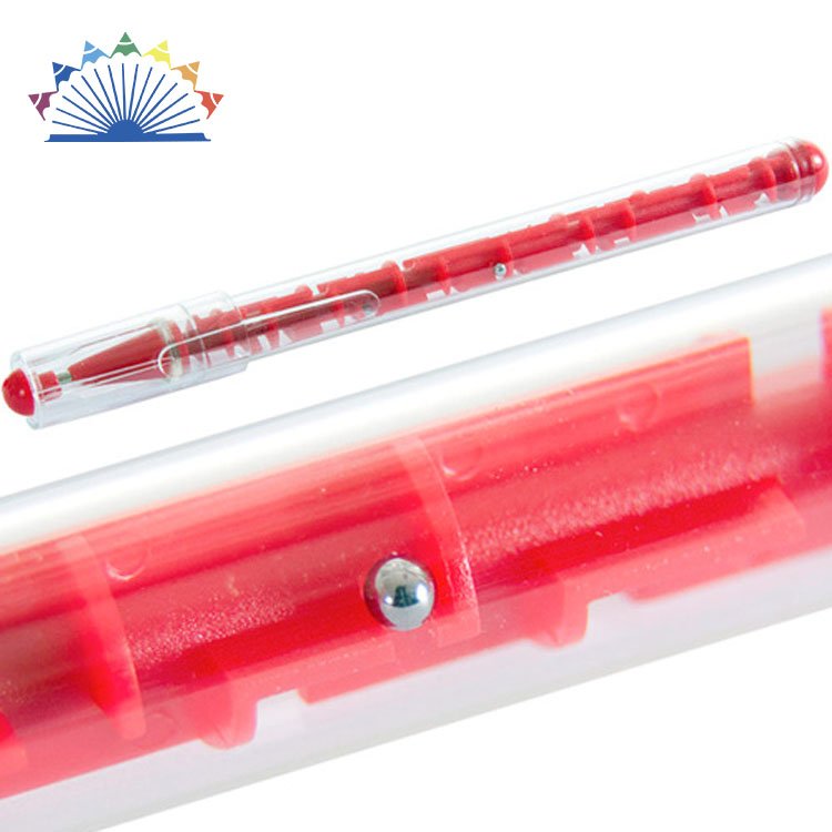 Toy Promotion Novelty Puzzle Labyrinth Game Custom Logo Plastic Funny Maze Ball Pen For Child