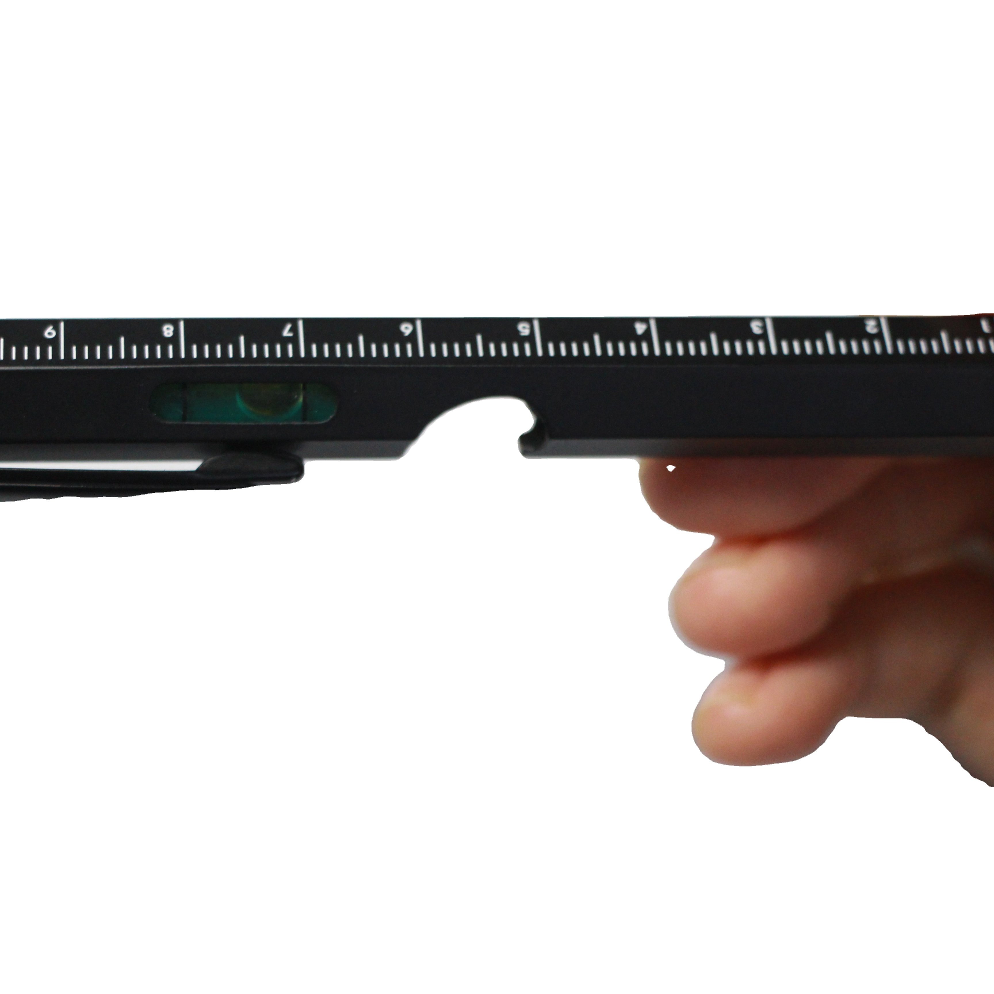 Multi-functional metal ballpoint pen with scale and level made in China