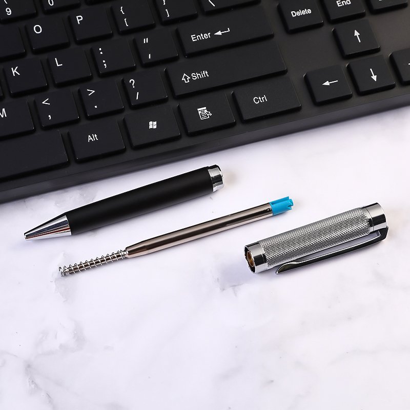 gold pen with customized logo heavy weight luxury metal ball pen