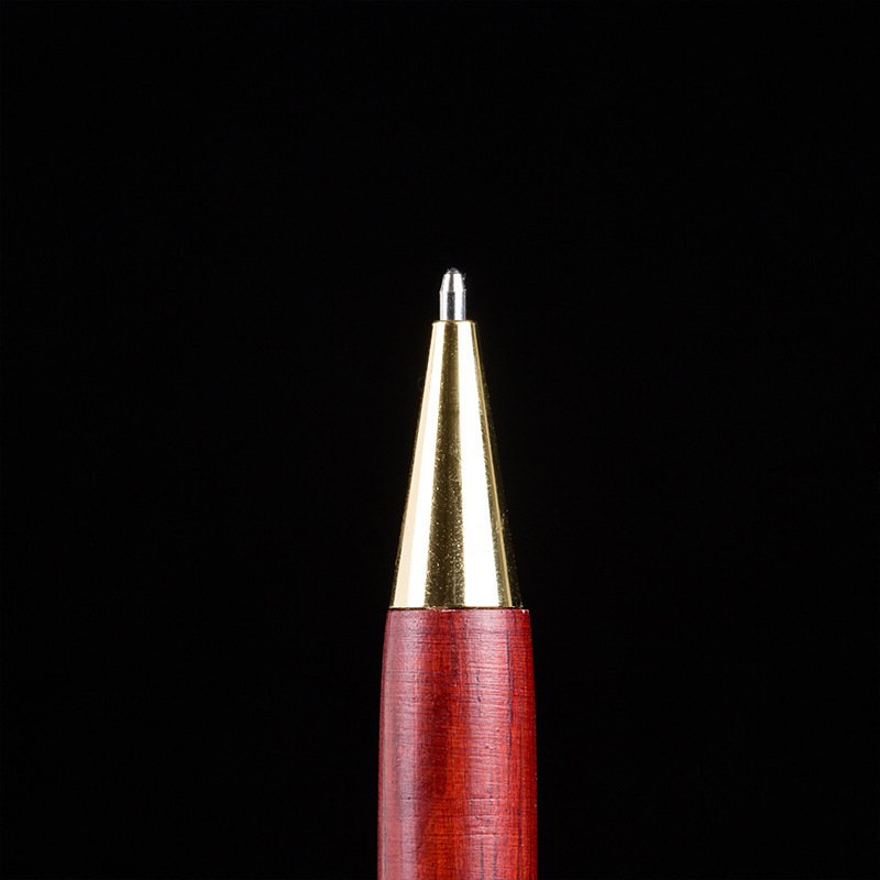 Business Gift Luxury Retro Ballpoint Pens with Custom Logo Ink Pen Signatures Engraving Wooden Pen for Promotional