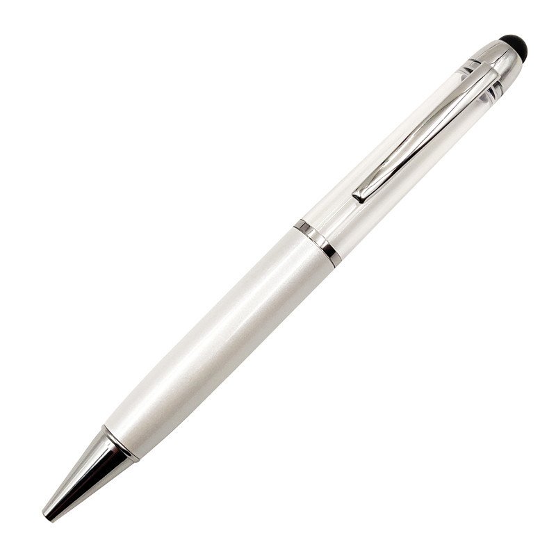 Glitter DIY Empty Liquid Barrel Ballpen Promotional Pens Quicksand and Flower Twist Fat Stylus Chunky Empty Tube Ballpoint Pen