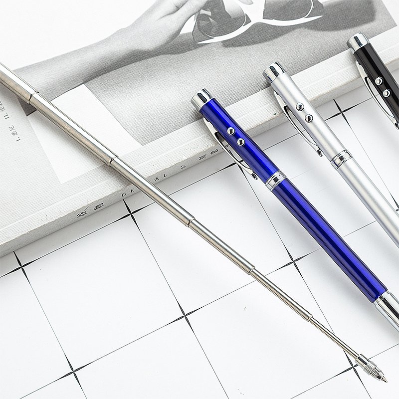 5 in 1 multi tech tool pen with custom logo color and teacher pen PPT red laser in multi function pens