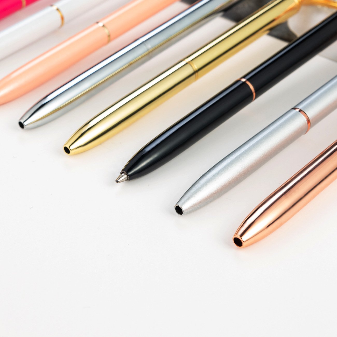 Promotional Metal Pen Crystal Diamond top Ball Pen for School and Office Supplies