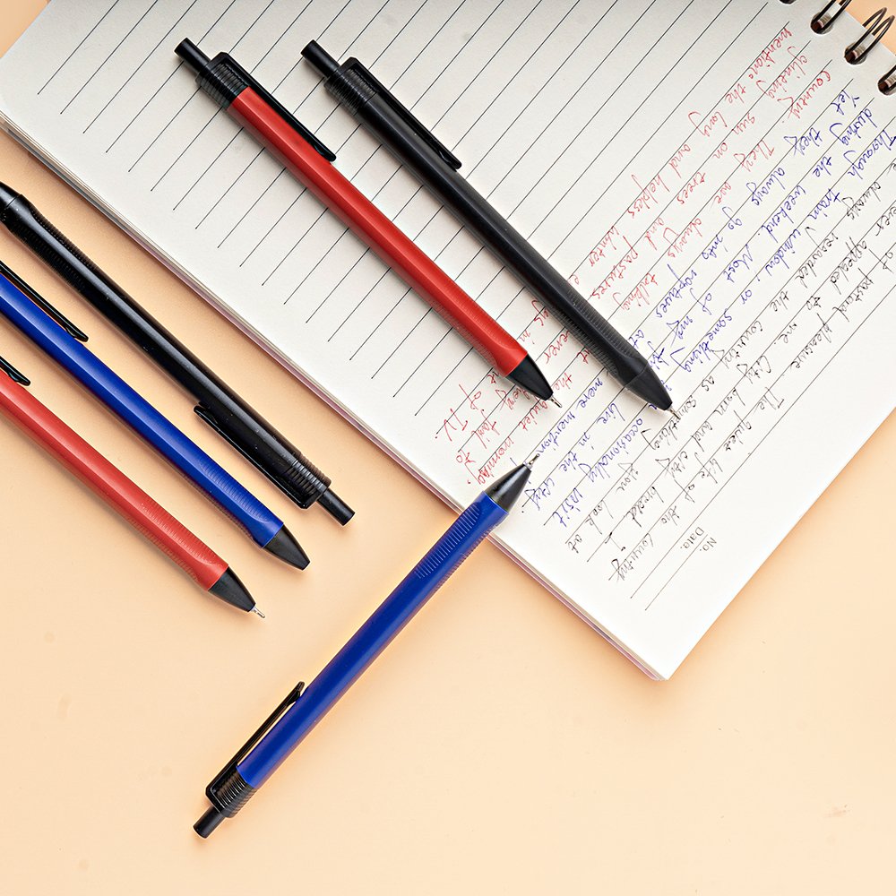 M&G semi gel pen eco-friendly ballpoint pen with cheap price 0.7mm stationery promotional pens ballpoint custom logo